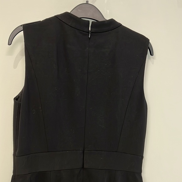 Black dress from Nordstrom size 6. MIDI with key hole at neck line. - Picture 3 of 3